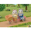 Sylvanian Families - Tandemové kolo pro Husky sourozence #5637
