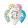 Set 5ks 30 cm nafukovací balónek JEDNOROŽEC