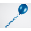 Vázací stuha - metalická modrá - 2 m