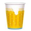 Papírové kelímky Oktoberfest 450 ml - motiv pivo