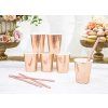 Kelímky papírové Rosegold 220 ml, 6ks