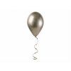 Chromový latexový balónek 33 cm - Shiny Prosecco #085