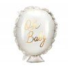 Fóliový balónek Oh Baby - 53 cm - béžový