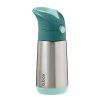 B.box TERMOSKA NA PITÍ S BRČKEM 350 ML - EMERALD FOREST