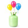 Helium tank a barevné balónky