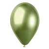 Chromový latexový balónek 33 cm - Shiny Kiwi zelený #105