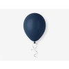 Kulatý latexový balónek 30 cm - Navy Modrý #102