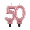 Svíčka na dort "50" pět druhů barev 1ks