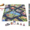 Mikro trading Roadblasters - Koberec dopravní - 80 x 70 cm - s doplňky