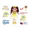 Panenka Princezna Lenka 35 cm - zpívající