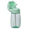 B.Box Láhev na pití s brčkem Junior 380 ml - spearmint