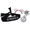 Set karneval - Hippies - 3 ks