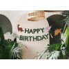 Papírová girlanda - Happy Brithday - dinosauři - 300 cm