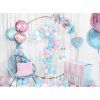 Balónek fóliový 43 cm Srdce Mom to be modré