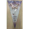 Prskavka hvězda Rose gold, zlato růžová velká 29 cm