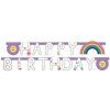Girlanda happy birthday prasátko Peppa