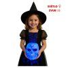Halloweenský kotlík - Lebka s uchem se světlem a zvukem
