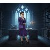 Wednesday Adams dětský kostým uniforma fialová