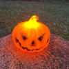 SSvítící dýně Halloween 6 cm