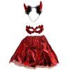 Dětský set na karneval Čertice 3ks