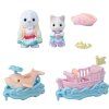 Sylvanian Families - Mořská vozítka a baby figurky v zábavném parku #5820