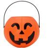 Halloweenský kotlík - Dýně s uchem a se světlem