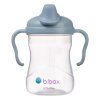 B.box Hrneček s pítkem 4m+ - světle modrý 240 ml