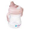 B.box Hrneček s pítkem 4m+ - světle růžový 240 ml