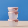 B. box Sada krabiček Snack tubs 3ks - růžové