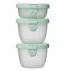 B. box SSada krabiček Snack tubs 3ks - zelené
