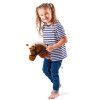 Hobby horse Baron, černý kůň na tyči se zvuky