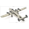 Merkur - Bombardér B-24 Liberator, 902 dílků