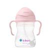 B.box Hrneček s brčkem - růžový 240 ml