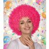 Paruka Afro růžová