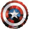 Fóliový balónek kulatý 71cm Avengers štít Kapitán Amerika