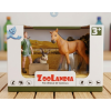 ZooLandia Farma malý set farmářka zajíc
