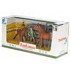 ZooLandia Farmářka se strakatým koněm a hříbětem