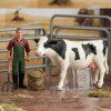 Krava strakatá a farmár s doplnkami - ZooLandia