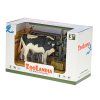 Zoolandia Býk strakatý a farmářka s doplňky