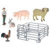 ZooLandia Farmář, beran, prase, kohout a králík