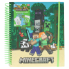 Minecraft Kniha se šablonami, samolepkami, fixami a doplňky