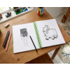 Minecraft Kniha se šablonami, samolepkami, fixami a doplňky