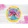 Fóliový balónek kulatý Trolls Poppy! 46 cm