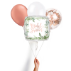 Fóliový balónek hranatý Bridal Shower 43 cm