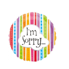 Fóliový balónek kulatý I´m Sorry 43 cm