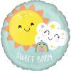 Fóliový balónek kulatý Sweet Baby 43 cm