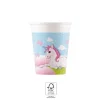 Party kelímky Jednorožec 200 ml 8 ks