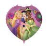 Fóliový balónek srdce Disney princezny 46 cm