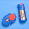 B.box Termoska na pití s brčkem 350 ml - Superman