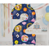 Fóliový balónek 66 cm číslo 2 Paw Patrol modrý